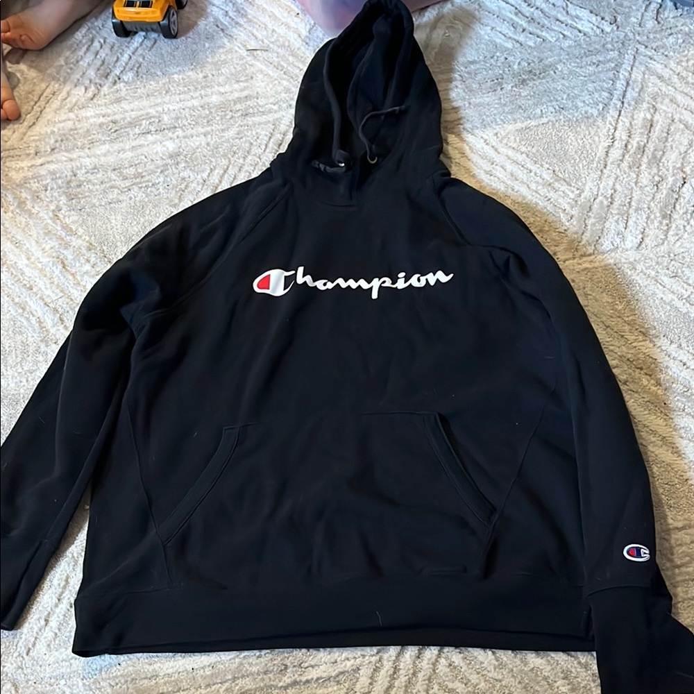 Champion Black Hoodie